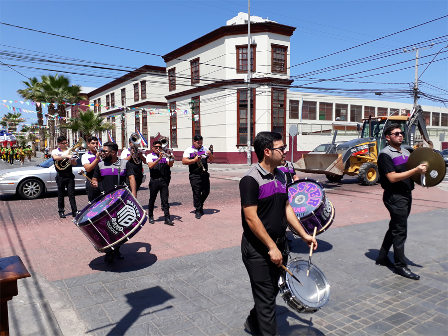 Banda de Bronces Pasacalle Día del Turismo en Iquique