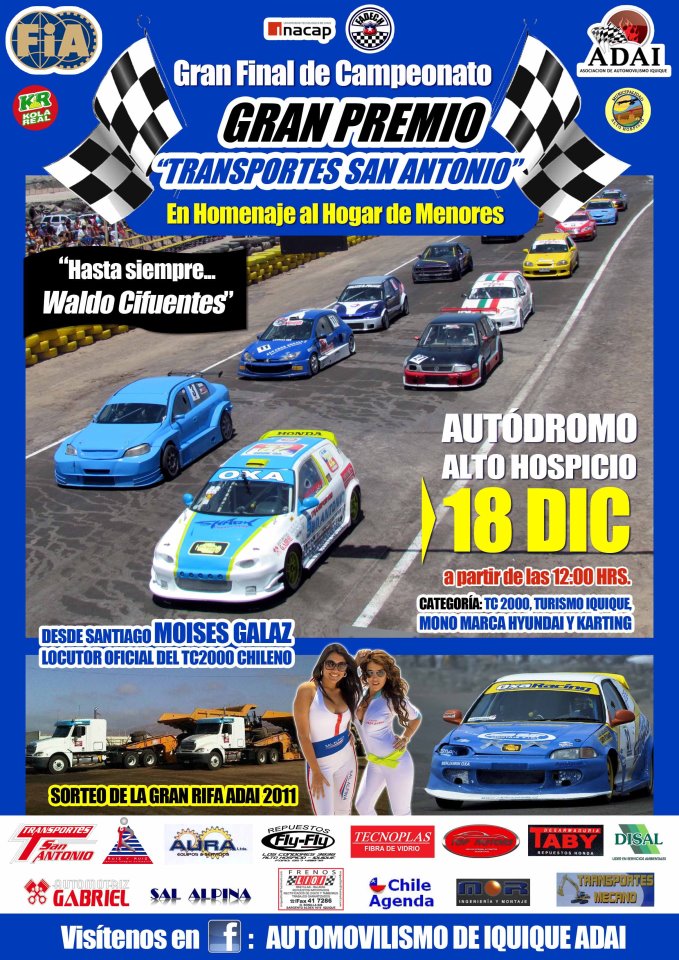 Automovilismo Diciembre 2011