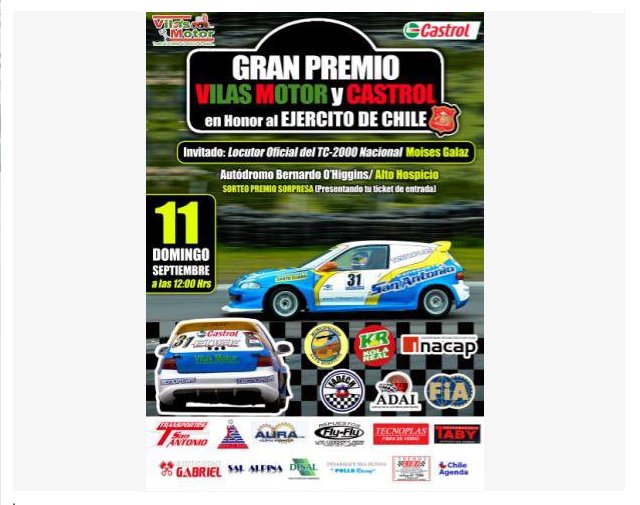 Automovilismo Septiembre 2011