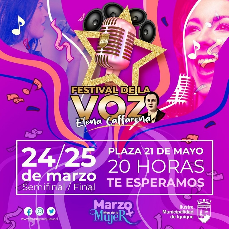 Festival de la Voz Elena Caffarena Iquique 2023
