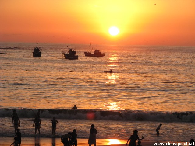 Playa de aguas cálidas