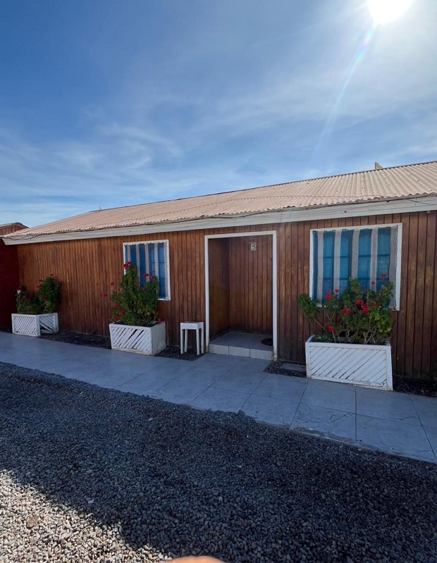 Piscina Cabañas La Bahía Verde, alojamiento cerca de Iquique, Tarapacá