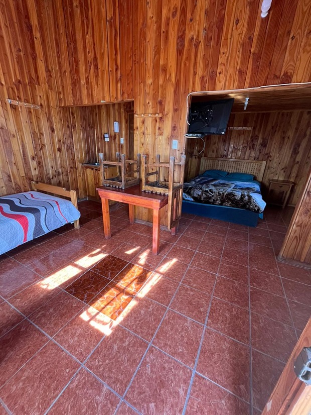 Piscina Cabañas La Bahía Verde, alojamiento cerca de Iquique, Tarapacá