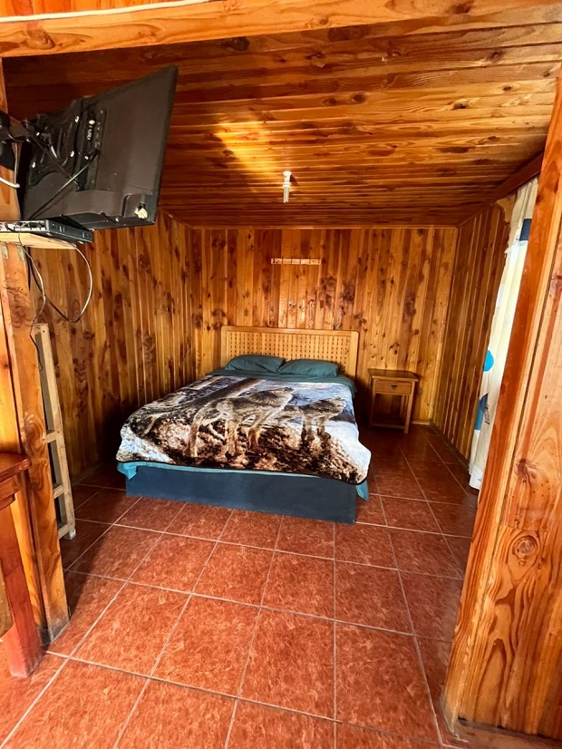 Piscina Cabañas La Bahía Verde, alojamiento cerca de Iquique, Tarapacá