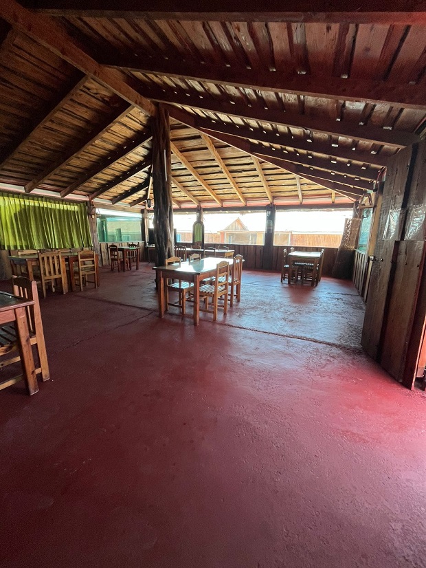 Piscina Cabañas La Bahía Verde, alojamiento cerca de Iquique, Tarapacá