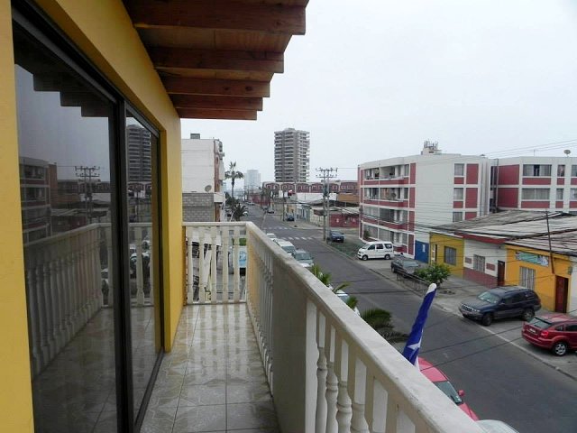 Vista desde el balcón