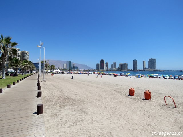 Playa Cavancha Iquique Año 2016