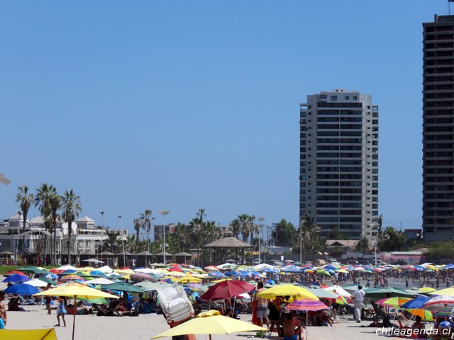 Playa Cavancha Iquique Año 2016