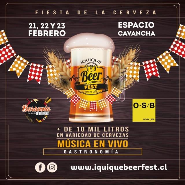 Iquique Beer Fest, Fiesta de la Cerveza en Iquique