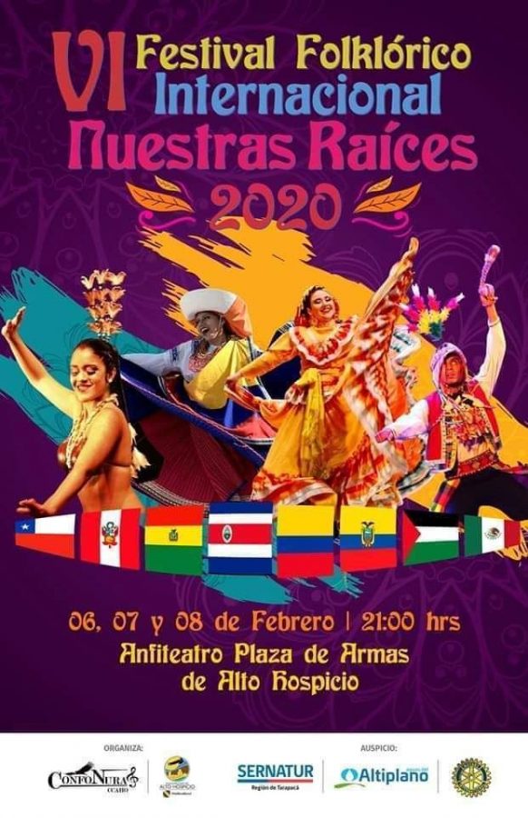  Festival Folklórico internacional Nuestras Raices. 