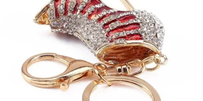 Llavero Mujer Tacón Rojo