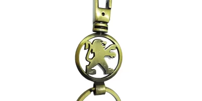 Llavero Auto Peugeot Vintage