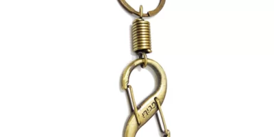 Llavero Vintage Gancho Resorte