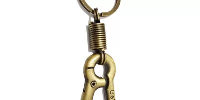 Llavero Gancho Mosquetón Vintage